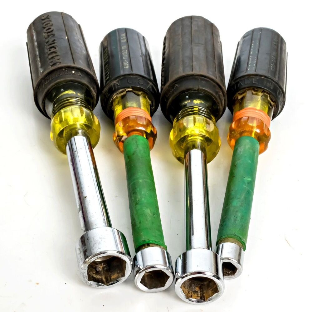 Klein Tools 4-Piece Nut Driver Set - Picture 2 of 3